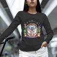 I Am Not a Hugger Introvert Hedgehog With Cactus Unisex Long Sleeve T-Shirt I Am Not a Hugger Introvert Hedgehog With Cactus Unisex Long Sleeve T-Shirt