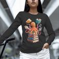 Octopus Book Reading Book Reader Ocean Octopus Unisex Long Sleeve T-Shirt