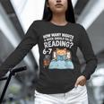 Orange Cat Reading Book 67 Six Seven Meme Unisex Long Sleeve T-Shirt Orange Cat Reading Book 67 Six Seven Meme Unisex Long Sleeve T-Shirt