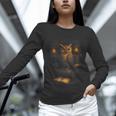 Owl Library Books Wisdom Reading Vintage Scholar Unisex Long Sleeve T-Shirt Owl Library Books Wisdom Reading Vintage Scholar Unisex Long Sleeve T-Shirt