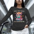 Owl You Need Is A Good Book Cute Love To Read Back 2 School Unisex Long Sleeve T-Shirt