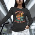 Paperbacks And Pool Days Flamingo Reading Summer Vibes Books Unisex Long Sleeve T-Shirt
