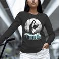 Penguin Reading A Book Vintage Graphic Bookworm Lover Unisex Long Sleeve T-Shirt Penguin Reading A Book Vintage Graphic Bookworm Lover Unisex Long Sleeve T-Shirt