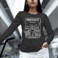 Protect Public Libraries Support Local Librarian Book Lover Unisex Long Sleeve T-Shirt
