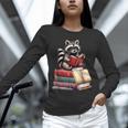 Raccoon Reading Books Matching Bookworm Readers Librarian Unisex Long Sleeve T-Shirt Raccoon Reading Books Matching Bookworm Readers Librarian Unisex Long Sleeve T-Shirt
