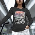 Rather Be Reading Book Lover Stack Unisex Long Sleeve T-Shirt