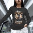 Read Banned Books PET DOGS FIGHT EVIL Read Books Reading Unisex Long Sleeve T-Shirt Read Banned Books PET DOGS FIGHT EVIL Read Books Reading Unisex Long Sleeve T-Shirt