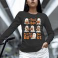Read Boo KS Read More Bo KS Cute Ghost Reading Book Unisex Long Sleeve T-Shirt