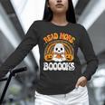 Read More Books Booooks Ghost Pumpkin Cute Teacher Halloween Unisex Long Sleeve T-Shirt
