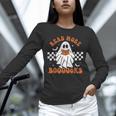 Read More Books Cute Ghost Reading Book Teacher Halloween Unisex Long Sleeve T-Shirt Read More Books Cute Ghost Reading Book Teacher Halloween Unisex Long Sleeve T-Shirt