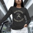 Read Books Throw Hooks Boxing Literacy Shirt Unisex Long Sleeve T-Shirt Read Books Throw Hooks Boxing Literacy Shirt Unisex Long Sleeve T-Shirt