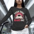 Read Your Heart Out Book Lover Fun Reading Time Unisex Long Sleeve T-Shirt