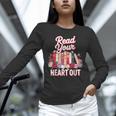 Read Your Heart Out Book Lover Reading Enthusiasts Floral Unisex Long Sleeve T-Shirt Read Your Heart Out Book Lover Reading Enthusiasts Floral Unisex Long Sleeve T-Shirt