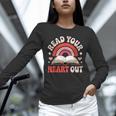 Read Your Heart Out Book Lovers Emotional Fall Vibes Unisex Long Sleeve T-Shirt