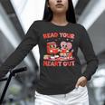 Read Your Heart Out Valentine Reading Book Girl Kid Teacher Unisex Long Sleeve T-Shirt Read Your Heart Out Valentine Reading Book Girl Kid Teacher Unisex Long Sleeve T-Shirt
