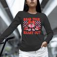 Read Your Heart Out Valentine Reading Book Kid Teacher Unisex Long Sleeve T-Shirt