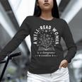 A Well Read Woman Book Lover Literary Quote Unisex Long Sleeve T-Shirt