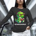 Readasaurus Reading Dinosaur Book Reader Bookworm Unisex Long Sleeve T-Shirt Readasaurus Reading Dinosaur Book Reader Bookworm Unisex Long Sleeve T-Shirt