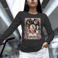 The Reader Tarot Card Shirt Bird Book Lover Bookworm Unisex Long Sleeve T-Shirt