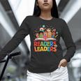 Readers Are Leaders Motivational Reading Book Quote Unisex Long Sleeve T-Shirt