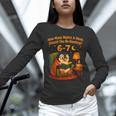 Reading 6 7 Six Seven Meme English Teacher Book Lover Unisex Long Sleeve T-Shirt