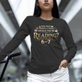 Reading 6–7 Teacher Librarian English Book Lover Quote Unisex Long Sleeve T-Shirt