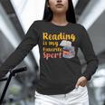 Reading Is My Favorite Sport Book Lovers Unisex Long Sleeve T-Shirt Reading Is My Favorite Sport Book Lovers Unisex Long Sleeve T-Shirt