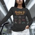 Reading Is Self Care Mental Health Read More Book Unisex Long Sleeve T-Shirt