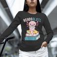 Reads Alotl Shirt Kids Readsolotl Read Axolotl Shirt Books Unisex Long Sleeve T-Shirt Reads Alotl Shirt Kids Readsolotl Read Axolotl Shirt Books Unisex Long Sleeve T-Shirt