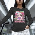 Readsalotl Axolotl Reading Book Bookworm Unisex Long Sleeve T-Shirt Readsalotl Axolotl Reading Book Bookworm Unisex Long Sleeve T-Shirt
