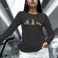 Reindeer Reading Books Christmas Library Classroom Unisex Long Sleeve T-Shirt Reindeer Reading Books Christmas Library Classroom Unisex Long Sleeve T-Shirt