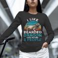 Retro Bearded Dragon Introvert For Lizard Lovers Unisex Long Sleeve T-Shirt Retro Bearded Dragon Introvert For Lizard Lovers Unisex Long Sleeve T-Shirt