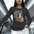 Retro I Just Want To Read Books And Pet Cats Cat For Men Women Kids Unisex Long Sleeve T-Shirt Retro I Just Want To Read Books And Pet Cats Cat For Men Women Kids Unisex Long Sleeve T-Shirt
