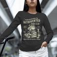 Retro Proud Anti Social Member Of Introverted Book Club Unisex Long Sleeve T-Shirt Retro Proud Anti Social Member Of Introverted Book Club Unisex Long Sleeve T-Shirt