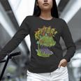 Rugrats Reptar Distressed Comic Book Style Cartoon Unisex Long Sleeve T-Shirt