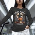 Salem Witch Book Club All Witches Welcome Halloween Reading Unisex Long Sleeve T-Shirt