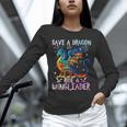 Save A Dragon Ride A Wingleader Books Dragon Lover Cute Unisex Long Sleeve T-Shirt