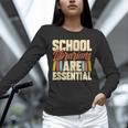 School Librarians Are Essential Library Book Lover Librarian Unisex Long Sleeve T-Shirt School Librarians Are Essential Library Book Lover Librarian Unisex Long Sleeve T-Shirt