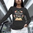 She Blooms Among The Pages Women Mom Wife Floral Book Quote Unisex Long Sleeve T-Shirt She Blooms Among The Pages Women Mom Wife Floral Book Quote Unisex Long Sleeve T-Shirt