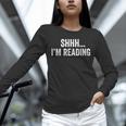 Shhh I'm Reading Book Lover Bookish Read Lover Outfit Unisex Long Sleeve T-Shirt Shhh I'm Reading Book Lover Bookish Read Lover Outfit Unisex Long Sleeve T-Shirt