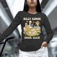 Silly-Goose Book Club Goose And Book Lovers Unisex Long Sleeve T-Shirt Silly-Goose Book Club Goose And Book Lovers Unisex Long Sleeve T-Shirt