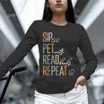 Sip Tea Pet Cats Read Books Repeat Book Cat Lover Unisex Long Sleeve T-Shirt Sip Tea Pet Cats Read Books Repeat Book Cat Lover Unisex Long Sleeve T-Shirt