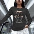 Smut Reading Baddie Smutty Book Lover Merch Women Romance Unisex Long Sleeve T-Shirt
