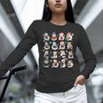 Snowman Reading Book Christmas Cozy Book Lover Bookish Unisex Long Sleeve T-Shirt Snowman Reading Book Christmas Cozy Book Lover Bookish Unisex Long Sleeve T-Shirt