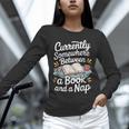Somewhere Between a Book And a Nap – Cozy Reading Unisex Long Sleeve T-Shirt Somewhere Between a Book And a Nap – Cozy Reading Unisex Long Sleeve T-Shirt