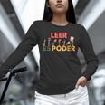 Spanish Reading Book Lover Teacher Maestra Leer Es Poder For Men Women Unisex Long Sleeve T-Shirt