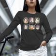 Spooky Teacher Halloween Ghost Reading Book Trick Or Treat Unisex Long Sleeve T-Shirt Spooky Teacher Halloween Ghost Reading Book Trick Or Treat Unisex Long Sleeve T-Shirt