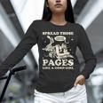 Spread Those Pages Like A Good Girl Shirt Smutty Spicy Book Unisex Long Sleeve T-Shirt
