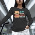 Stay Home Read Books Pet My Cat Regret Nothing Cats Book Unisex Long Sleeve T-Shirt