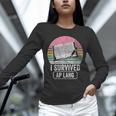 I Survived AP Lang Retro Book Graphic Unisex Long Sleeve T-Shirt I Survived AP Lang Retro Book Graphic Unisex Long Sleeve T-Shirt
